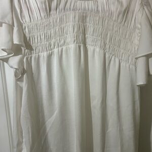 Elegant White Ann Taylor Women's Top